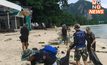 พบคราบน้ำมัน แนวชายหาดกระบี่