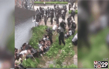 ตำรวจจีนตีผู้ประท้วงสร้างเตาเผาขยะ
