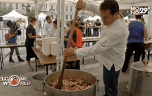 ปรุงเมนูจากผัก-ผลไม้เก่าแจกประชาชนในกรีซ