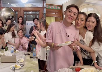 รายล้อมไปด้วยรัก “พี่ดาว-พี่เอ” พี่สาวแห่งชาติจัดงานวันเกิด “ดัง พันกร” สุดเรียบง่าย แต่อบอุ่นหัวใจสุดๆ