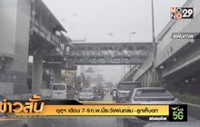 อุตุฯ เตือน 7-9 ก.พ.นี้ระวังฝนถล่ม – ลูกเห็บตก