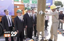 การไฟฟ้านครหลวง นำร่องรื้อถอนเสาไฟฟ้าถนนพหลโยธิน