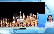 ประเพณีลอยกระทง เผาเทียน เล่นไฟ จ.สุโขทัย สุดคึกคัก