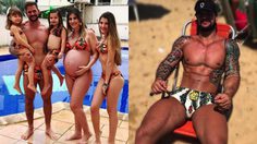 พ่อบ้านใจกล้า สวมชุดมุ้งมิ้ง ไม่เกรงใจหนวดเลยนะ