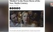 Mother! เยือนเอเชียพิสูจน์เสียงวิจารณ์แตกสองขั้วที่ BIFF 2017