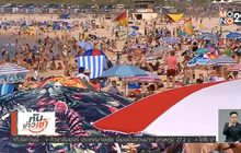 ​ชาวซิดนีย์แห่ไปคลายร้อนที่ชายหาด