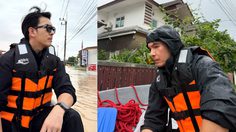 อั้ม อธิชาติ ลงพื้นที่ช่วยชาวหาดใหญ่แบบเงียบๆ แฝงตัวร่วมทีมกู้ภัย