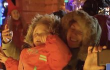 ซานตาคลอสออกเดินทางแจกของขวัญ