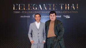 ไอคอนสยาม โชว์นิทรรศการ “L’ELEGANTE THAI” ออกแบบผ้าไทย 2 แบรนด์ดังระดับโลก