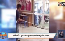 กรี๊ดสนั่น งูจงอาง บุกเทศบาลตำบลภูเรือ จ.เลย