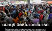 นนทบุรี ฉีดซิโนแวคเข็มแรก ให้แรงงานข้ามชาติถูกกฎหมาย ” พม่า ลาว กัมพูชา ” 3,600 คน