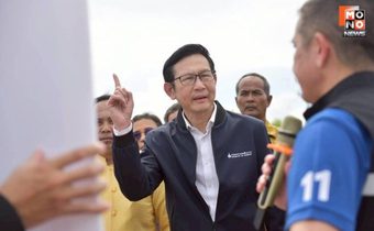 “รมว.พลังงาน” บุกแนวชายแดนศรีสะเกษ สั่ง กฟผ.ติดโซลาร์ช่วยทหาร