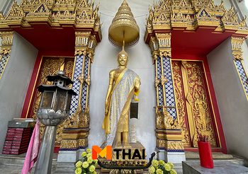 ขอพรการงาน พระอีบาง วัดเอี่ยมวรนุช สี่แยกบางขุนพรหม กทม.