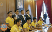 “ช้างศึก” ลงนามถวายพระพรหลังคว้าแชมป์คิงส์คัพ