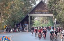 นักปั่นจักรยานทั่วไทยร่วมพิชิตยอดดอยอินทนนท์