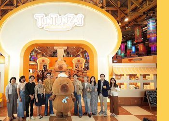 “นิว-พีเจ” นำทีมเสิร์ฟความน่ารัก เปิดตัว Capybara Tuntunzai Bakery Pop-up กลางกรุงเทพฯ