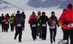 วิ่งมาราธอนประจำปีในแอนตาร์กติกา