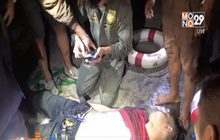 กระโดดคลองแสนแสบหนีด่านตำรวจ