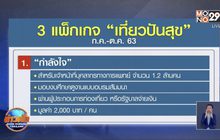 ครม.ไฟเขียว 3 แพ็คเกจกระตุ้นท่องเที่ยว