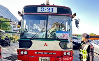 ขนส่งฯ สั่งพักใช้รถเมล์สาย 3-21 ปล่อยควันดำเกินเกณฑ์