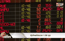 หุ้นไทยเปิดบวก 1.59 จุด