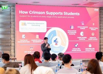 Crimson Education เผยเคล็ดลับสร้าง “X-Factor” พานักเรียนเข้า Top U ระดับโลก สูงกว่าค่าเฉลี่ย 4.5 เท่า พร้อมบ่มเพาะผู้นำรุ่นใหม่