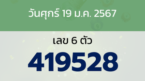 หวยลาว งวดวันศุกร์ 19 มกราคม 2567