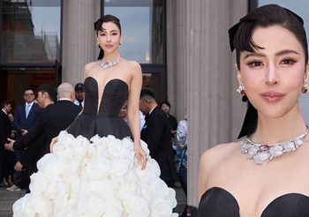 ศรีริต้า เจนเซ่น ณรงค์เดช สวยฟาดระดับโลก! ตัวแทนประเทศไทยคนแรก ร่วมงาน Blue Book New York ในฐานะ House Ambassador ของ Tiffany & Co. High Jewelry