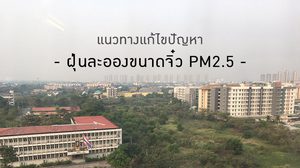 ปัญหาวิกฤตฝุ่นละอองขนาดจิ๋ว PM2.5