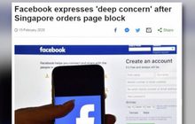 เฟสบุ๊คแสดงความกังวล หลังสิงคโปร์สั่งบล็อคเพจ