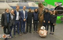 เจ้าชายอังกฤษเยี่ยมชมสตูดิโอสตาร์วอร์