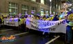 ประท้วงนโยบายโยกย้ายถิ่นฐานของ EU