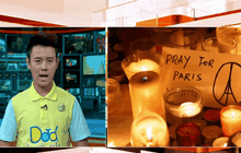 ไว้อาลัยโศกนาฏกรรมฝรั่งเศส