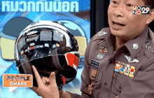 แจงปม ดราม่า! หมวกกันน็อค