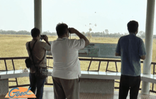 นักท่องเที่ยวแห่ชมนกปากห่างอพยพ