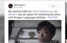 Star Trek: Discovery เอาใจซูเปอร์แฟน เปิดโหมดคำบรรยายภาษาคลิงออน
