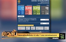 ไทยพบผู้ติดเชื้อโควิด-19 เพิ่ม 7 ราย มาจากต่างประเทศ
