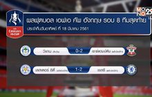 ผลฟุตบอลเอฟเอ คัพ รอบ 8 ทีมสุดท้าย