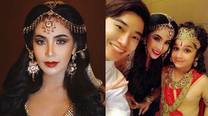 จมูกโด่งไปอี๊กกก! ใบเตย อาร์สยาม ในลุคสาวอินเดีย สวยคม โครงหน้าชัดเวอร์