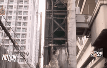 ไฟไหม้ร้านค้าข้างรถไฟฟ้าบีทีเอสอ่อนนุช