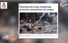 ประท้วงฮ่องกงระอุ ตำรวจตรึงกำลังรอบมหา’ลัย