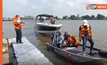 เจ้าหน้าที่นำเรือ “Bassboat” จำลองเหตุการณ์นาที “แตงโม” ตกเรือ จากสัญญาณ GPS