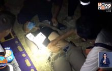 ตำรวจหมดสติระหว่างปฏิบัติหน้าที่คาดอากาศร้อน