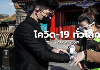 สถานการณ์โควิด-19 ทั่วโลก – 28 ก.ค. 63
