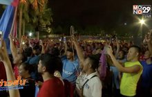 ชาวมาเลเซียฉลองชัยชนะ “มหาธีร์ โมฮาหมัด”
