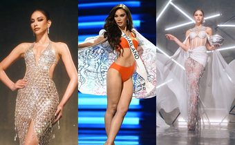 3 ลุครอบพรีลิมฯ “แอนนา เสืองามเอี่ยม”  Miss Universe 2022