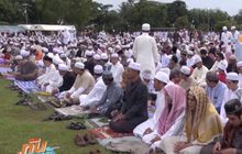 บรรยากาศ “ฮารีรายอ” ภาคเหนือ – ใต้ คึกคัก