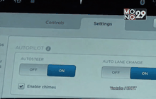 เทสล่าเผยโฉมซอฟท์แวร์ระบบออโต้ไพล็อต