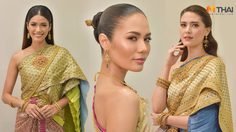 สวยสมมงมาก! ชมภาพ รุ่นพี่มิสยูนิเวิร์สไทยแลนด์ ในชุดไทย สวยสง่างาม