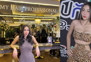 EMMY HAIR PROFESSIONAL ทำสีผมให้ “เอ็มมี่ อมลวรรณ” สวยสุดปัง!!!